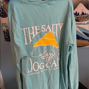 salty dog cafe long sleeve tee